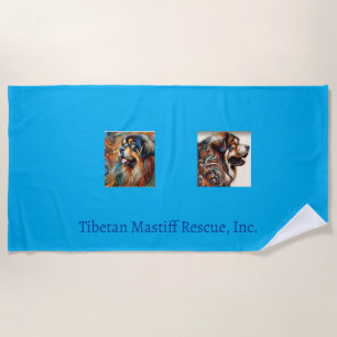 Toalla tibetana de playa de Mastiff
