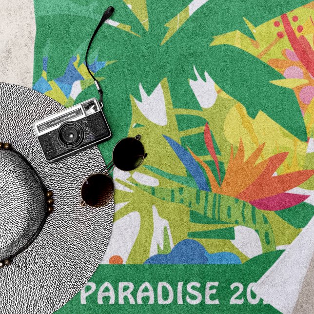 Toalla Tropical Paradise Beach (Subido por el creador)