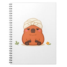 Toalla Turbante para Cuaderno de Capybara Lindo Dí