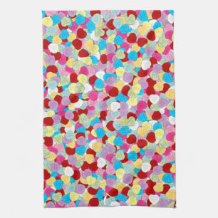 Toalla Valentines Candy Hearts-Kitchen