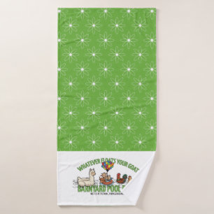 Toalla Verde Whatever Floats Your Goat Daisy