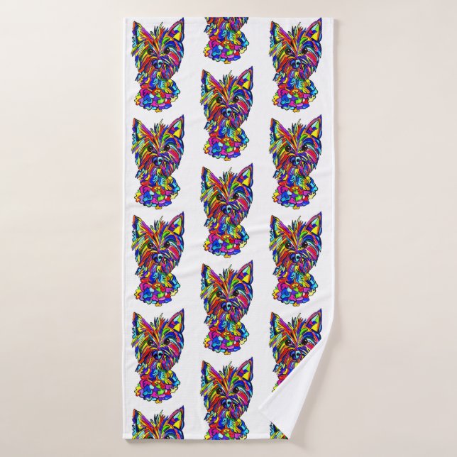 Toalla Westie Love Bath (Toalla de baño)