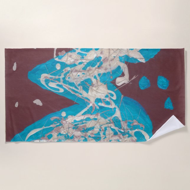 Toalla World of Love Beach (Anverso)