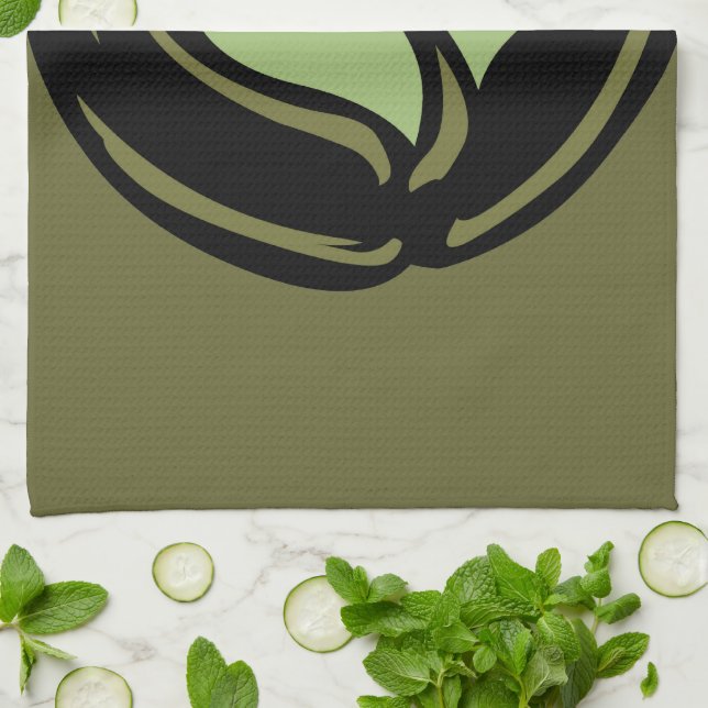 Toalla Zombie de Halloween Toallas de té Guay Hall (Doblado)