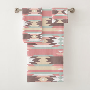 Toallas Aztec de diseño nativo americano