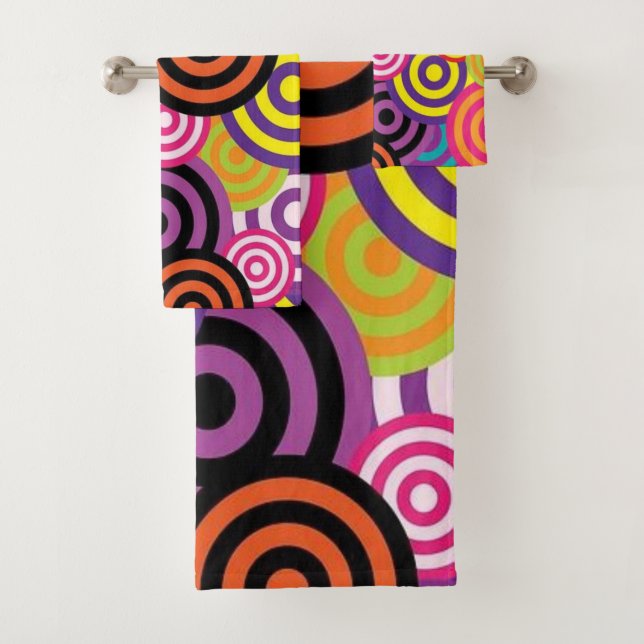 Toallas de baño Coloridas (In situ)