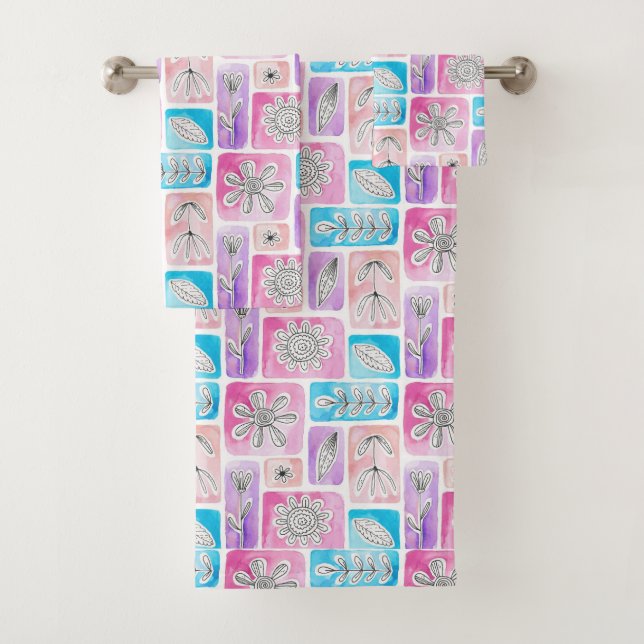 Toallas De Baño Coloridas (In situ)