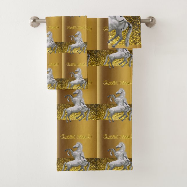 Toallas de baño Conjuntos de Caballo (In situ)