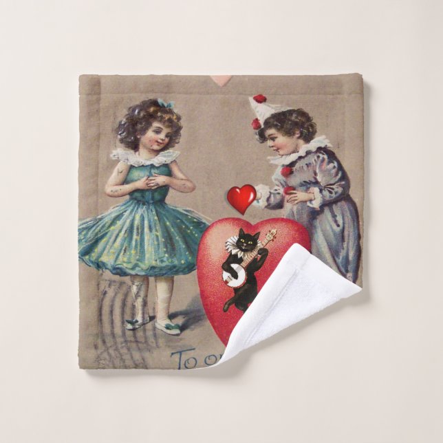 Toallas de baño Conjuntos de El día de San Valentí (Toallita)