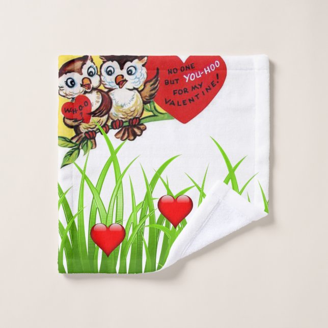 Toallas de baño Conjuntos de El día de San Valentí (Toallita)
