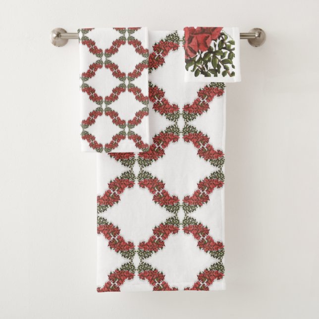 Toallas de baño de Bougainvillea (In situ)