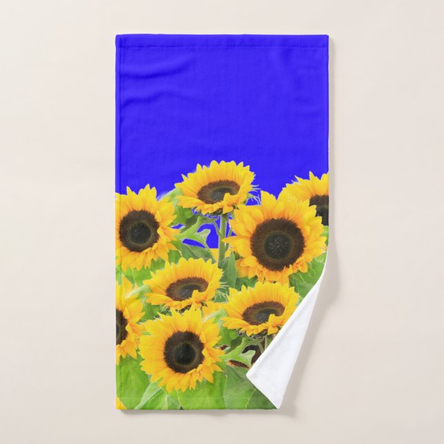 Toallas de baño de girasoles (Toalla de mano)
