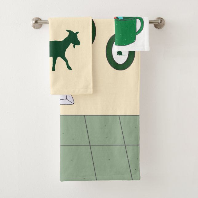 Toallas de baño de granja (In situ)