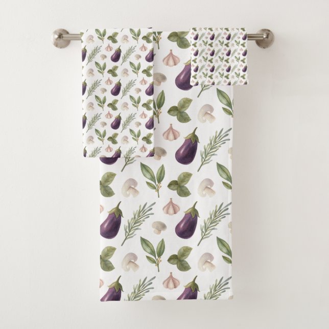 Toallas De Baño De La Planta Eléctrica Baño Elegan (In situ)