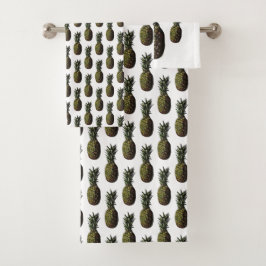 Toallas de baño de piña, Ropa de lavado