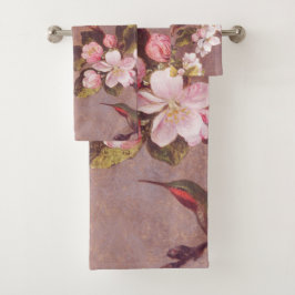 Toallas de baño de rama de flor de cerezo
