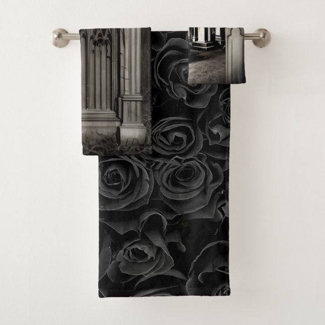 Toallas de baño góticas (In situ)