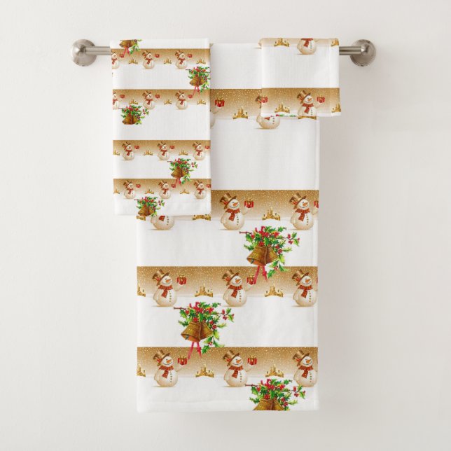 Toallas de baño Navidades (In situ)