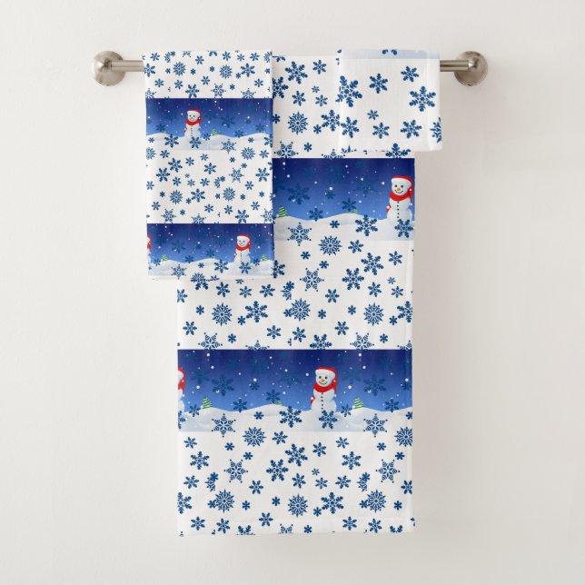 Toallas de baño Navidades (In situ)