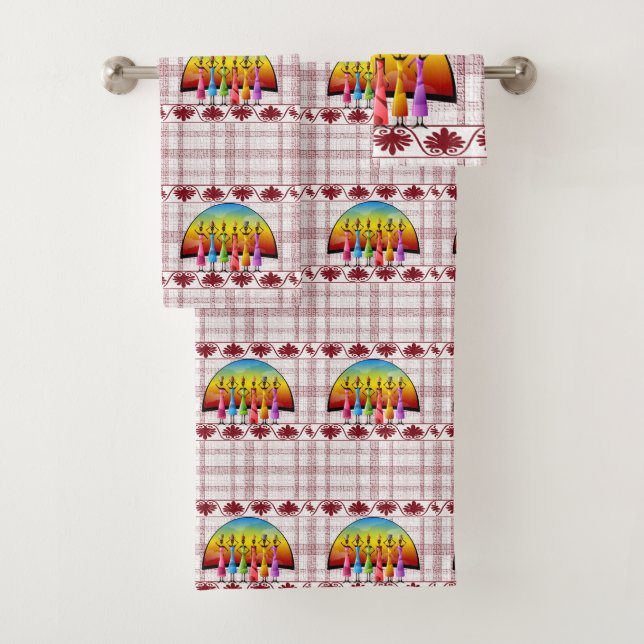 Toallas de baño para africanos (In situ)