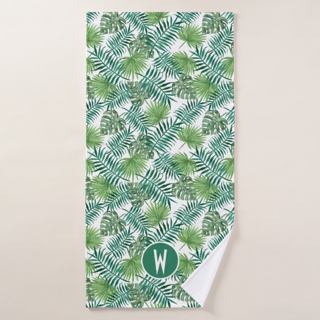 Toallas de baño para palmas tropicales (Toalla de baño)