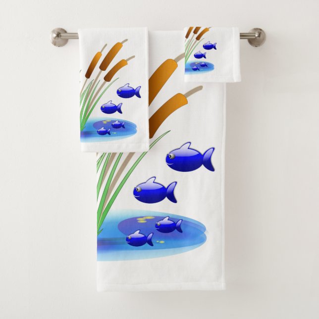 Toallas de baño Pescado (In situ)