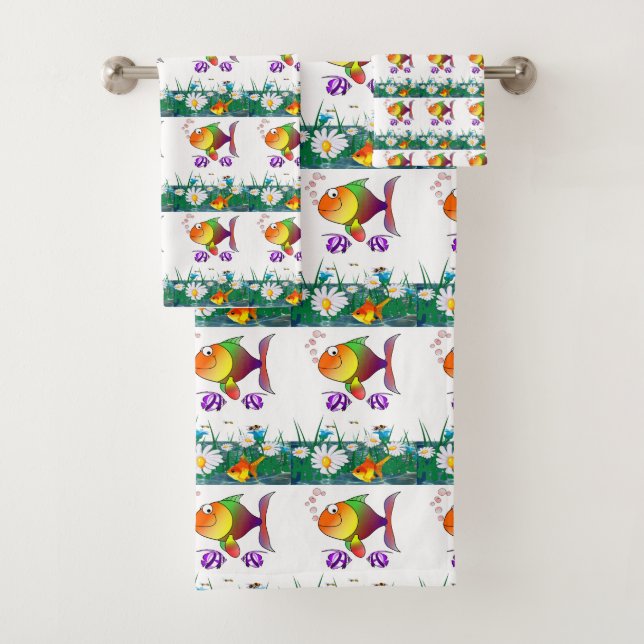 Toallas de baño Pescado (In situ)