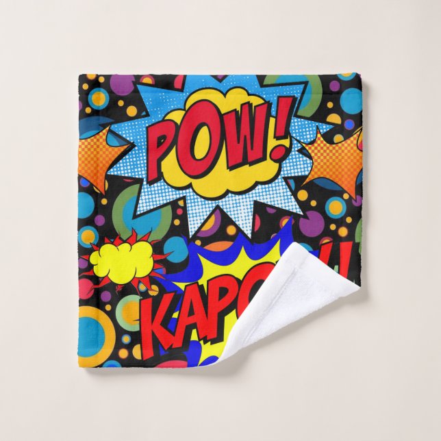 Toallas de baño Pow Kapow (Toallita)