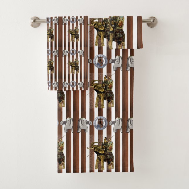 Toallas de baño romano (In situ)