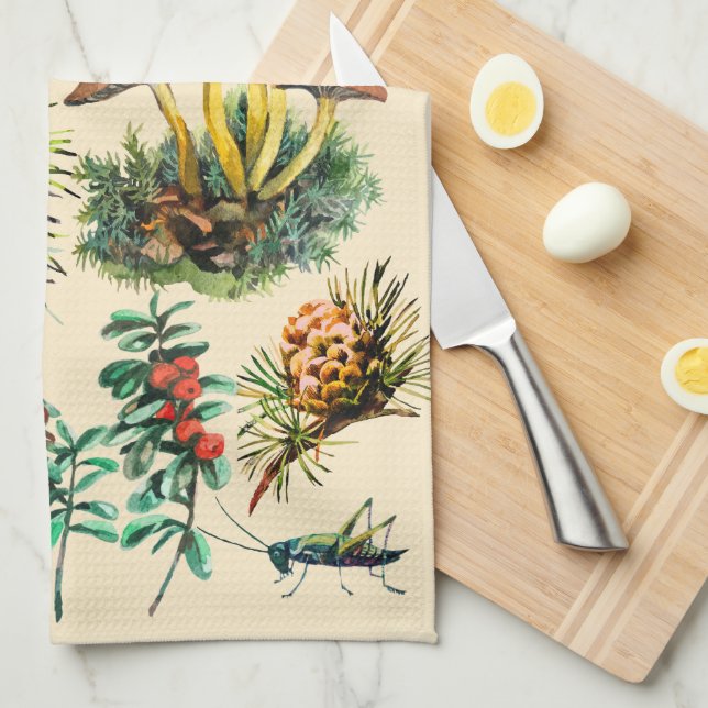 Toallas de cocina (Doblado Cuarto)