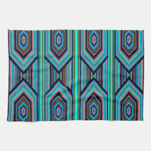 Toallas de cocina Banda Inca Mexicana (1) azul Ver