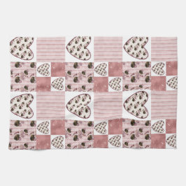 Toallas de cocina con estampado de quilt de San Va