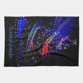 Toallas de cocina con nombre de árbol de navidad P