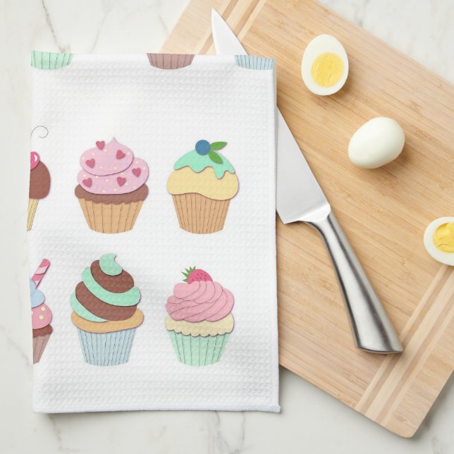 toallas de cocina de bonito (Doblado Cuarto)