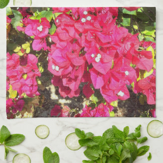 Toallas de cocina de Bougainvillea en flor
