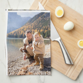 Toallas de cocina de Collage de fotos personalizad