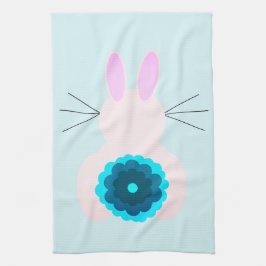 Toallas de cocina de conejo de Pascua