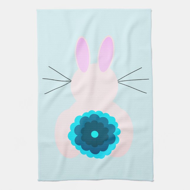 Toallas de cocina de conejo de Pascua (Vertical)