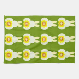 Toallas de cocina de conejo de Pascua