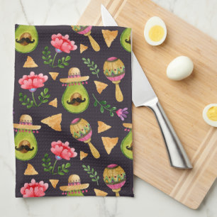 Toallas de cocina de Fiesta picante mexicana