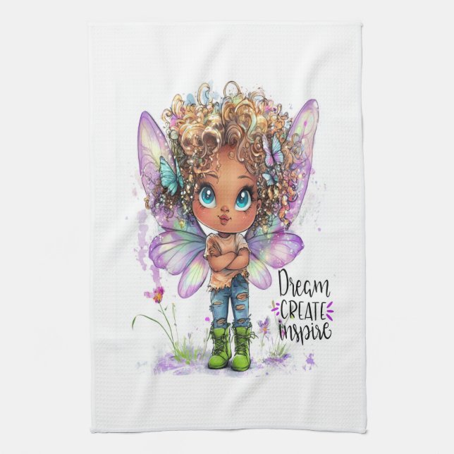 Toallas de cocina de hadas Dream Lil' (Vertical)