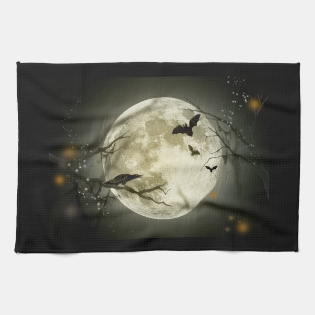Toallas de cocina de Halloween (Horizontal)