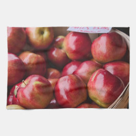 Toallas de cocina de manzana roja