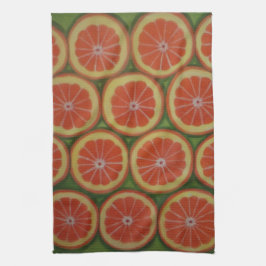 Toallas de cocina de naranja Slices