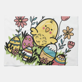Toallas de cocina de Pascua: Diseño festivo y dive