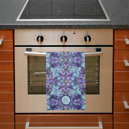 Toallas de cocina de Personalizable Periwinkle Gar