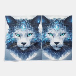 Toallas de cocina de plantilla para gatos de lujo 