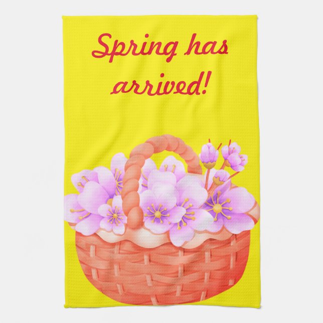 Toallas de cocina de primavera (Vertical)