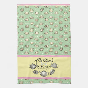 Toallas de cocina de té personalizadas