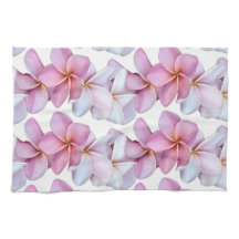 Toallas de cocina en Plumeria Blooms